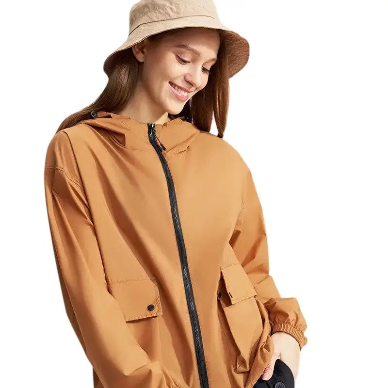 Veste de pluie pour femme