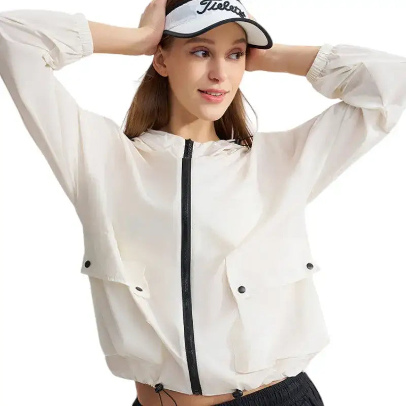 Veste de pluie pour femme