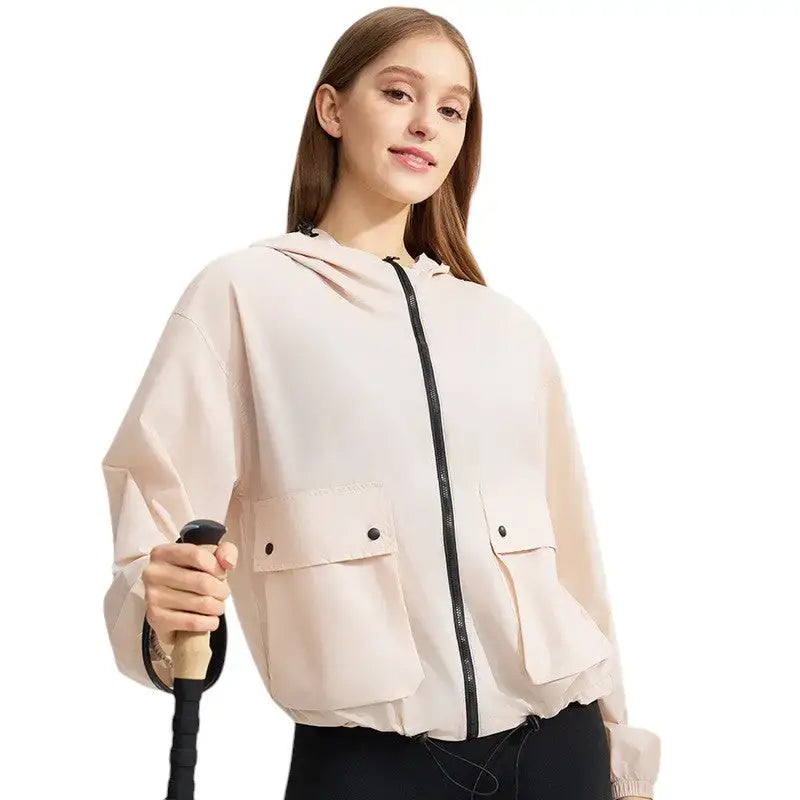 Veste de pluie pour femme