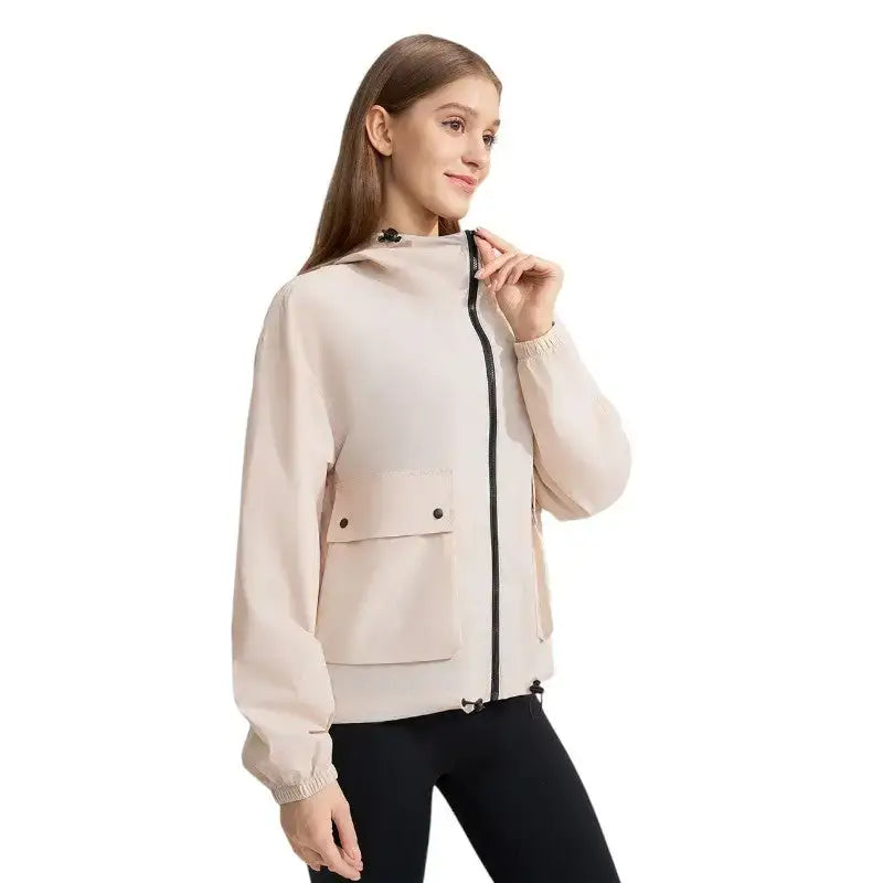 Veste de pluie pour femme