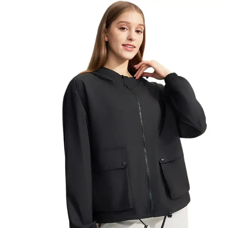Veste de pluie pour femme