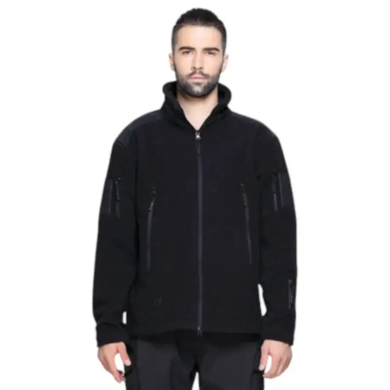 Veste polaire chasse homme multi-poches