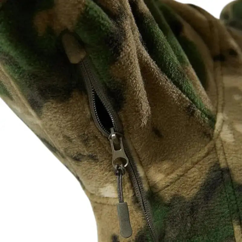 Veste polaire chasse homme multi-poches