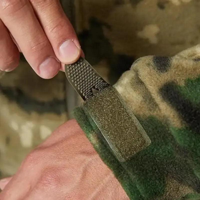 Veste polaire chasse homme multi-poches