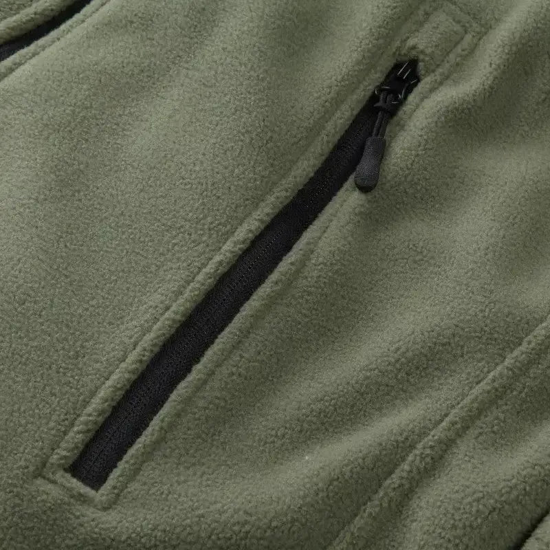 Veste polaire chasse homme multi-poches