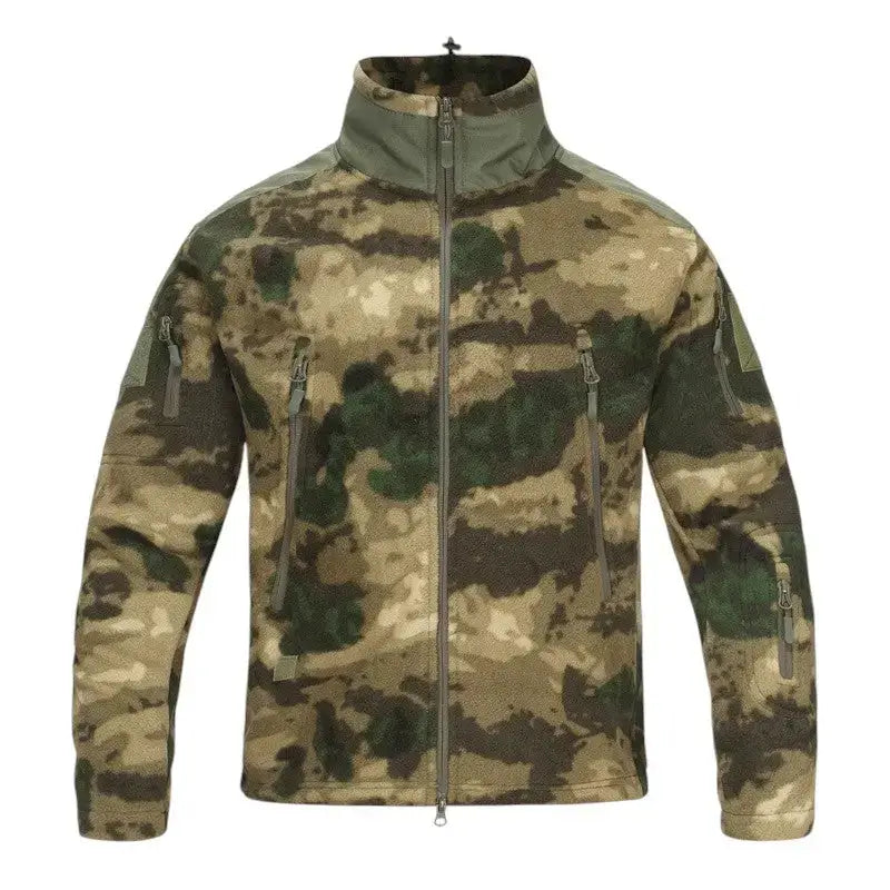 Veste polaire chasse homme multi-poches