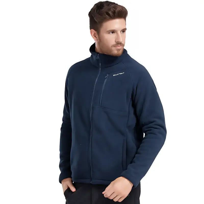 Veste polaire homme coton doublée