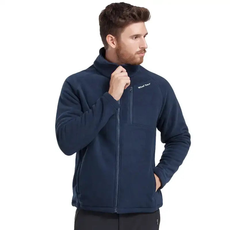 Veste polaire homme coton doublée