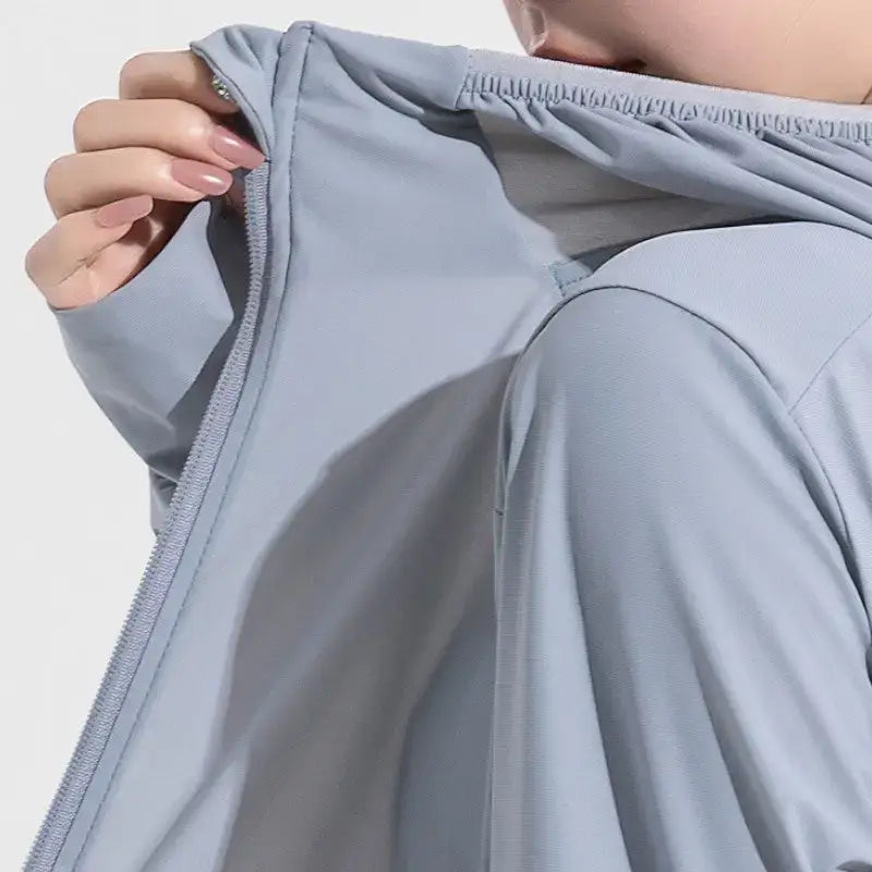 Veste randonnée femme été ultra-légère anti-uv