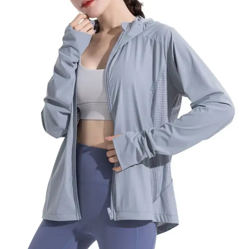 Veste randonnée femme été ultra-légère anti-uv