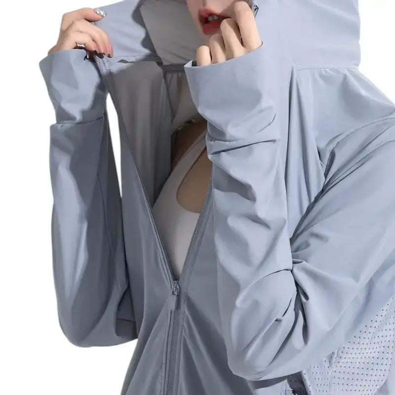 Veste randonnée femme été ultra-légère anti-uv