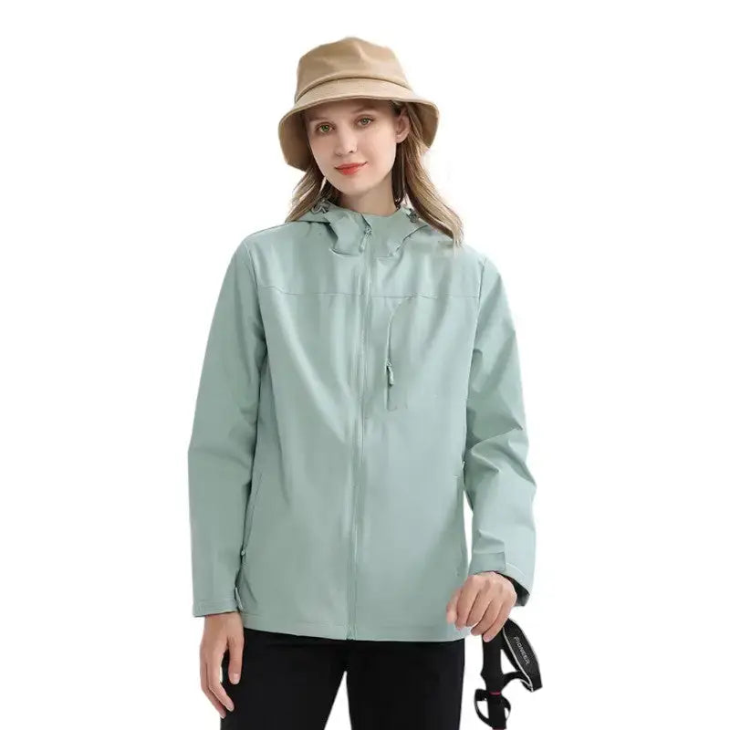 Veste randonnée femme imperméable respirante légère