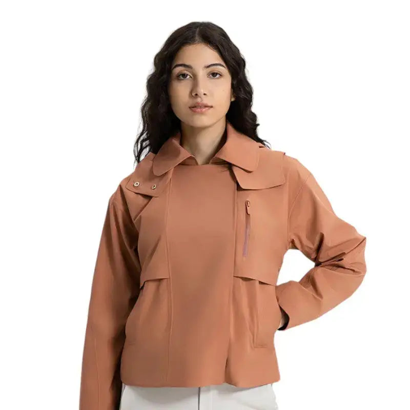 Veste randonnée femme mode imperméable