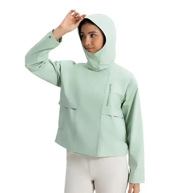 Veste randonnée femme mode imperméable