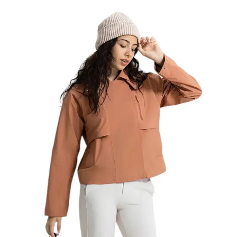 Veste randonnée femme mode imperméable