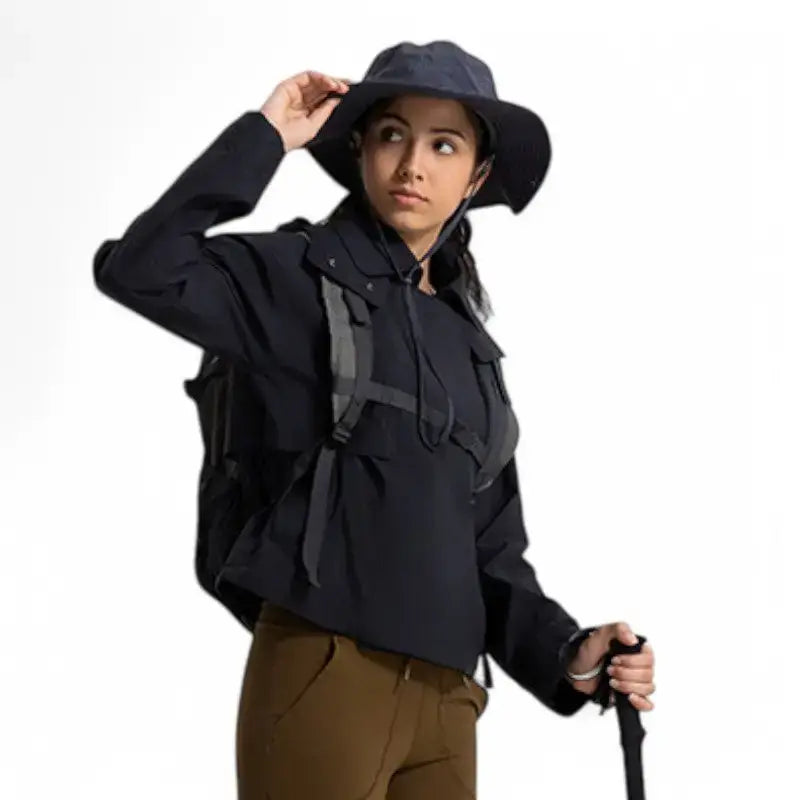 Veste randonnée femme mode imperméable