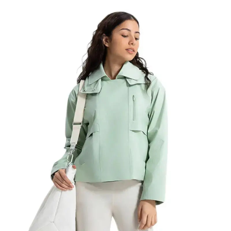 Veste randonnée femme mode imperméable