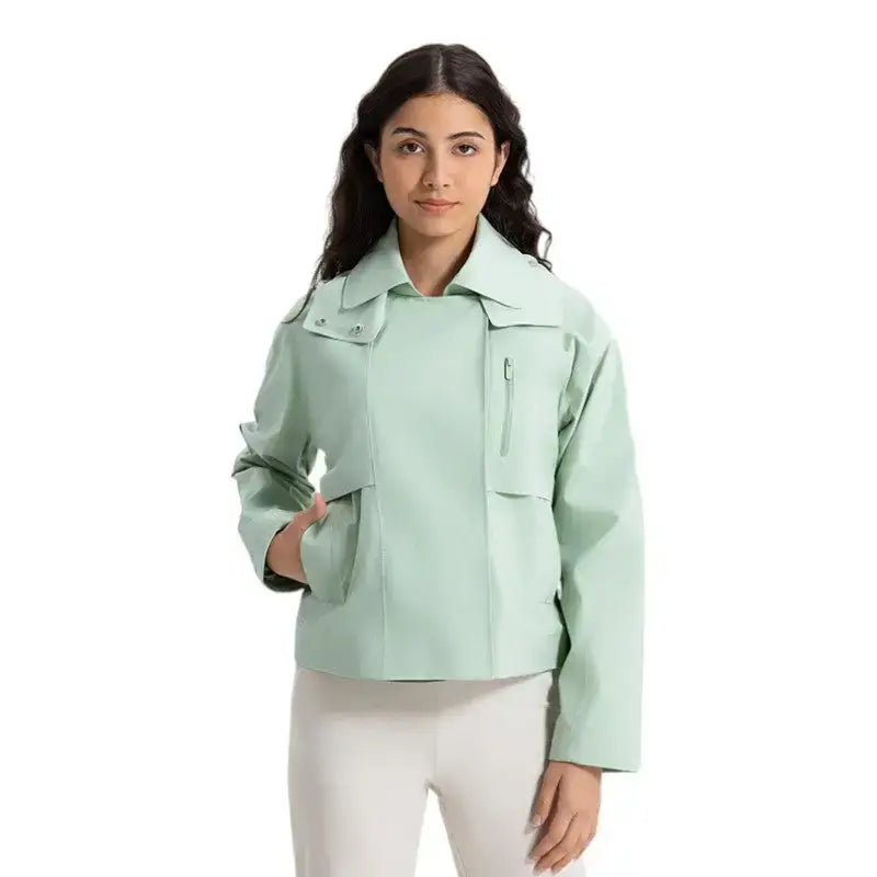 Veste randonnée femme mode imperméable