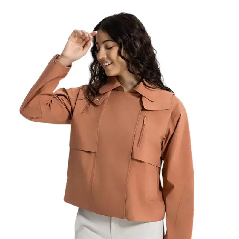 Veste randonnée femme mode imperméable
