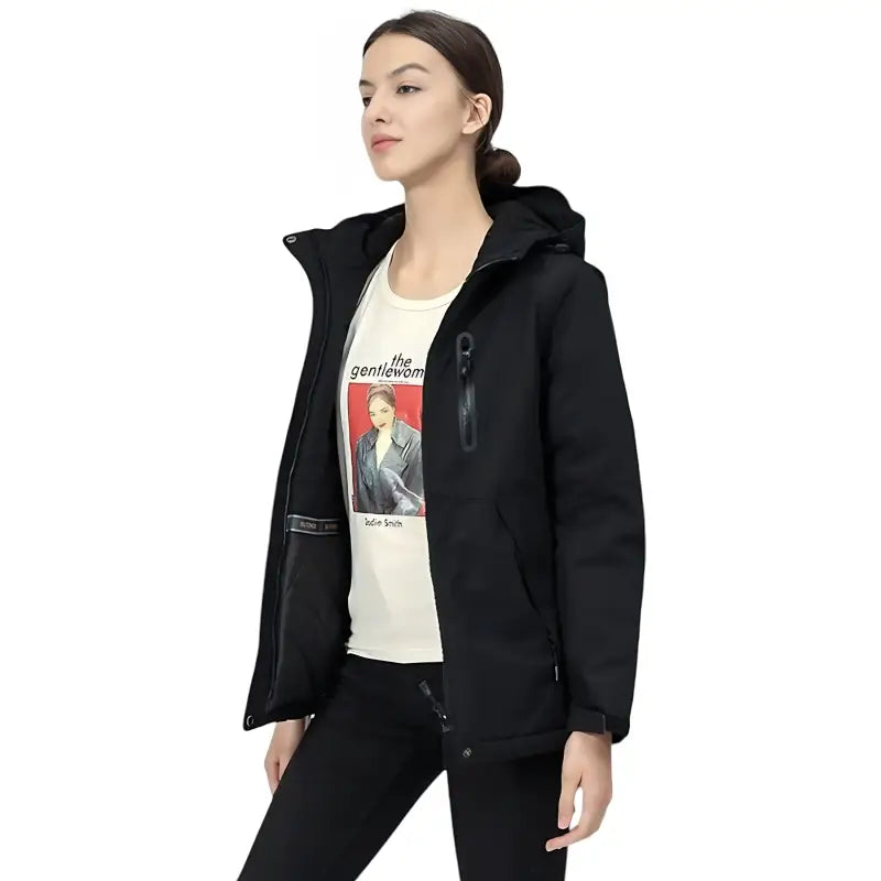 Veste ski chauffante imperméable