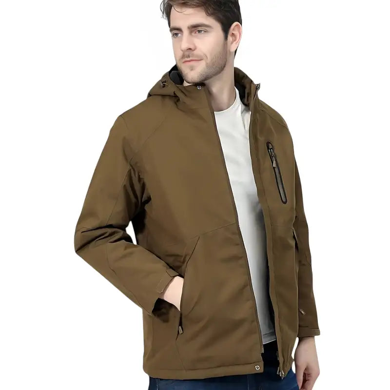 Veste ski chauffante imperméable