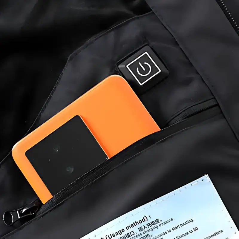 Veste ski chauffante imperméable