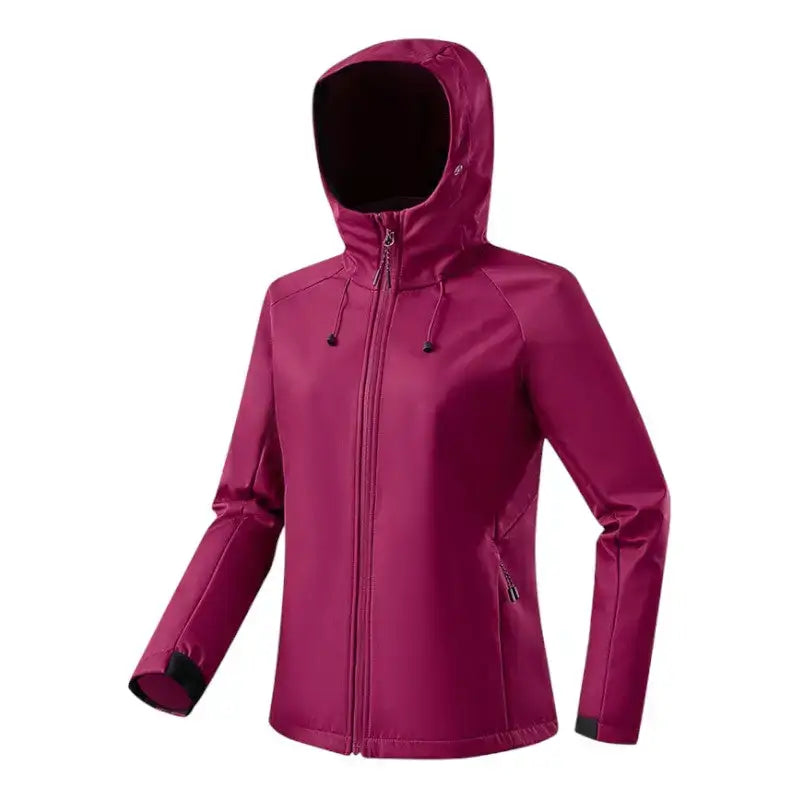Veste softshell randonnée doublure polaire