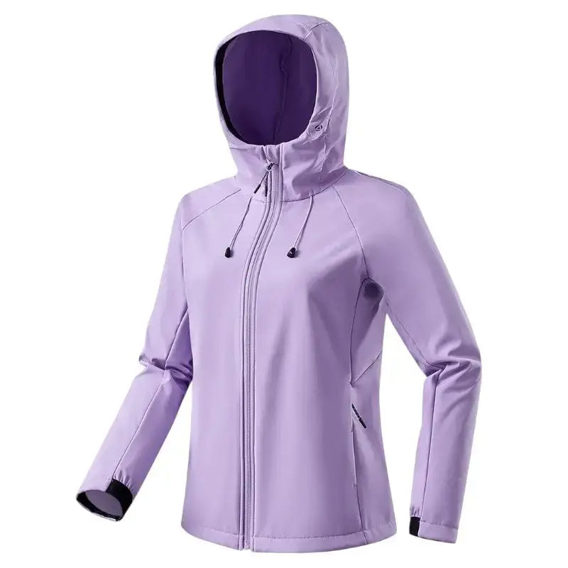 Veste softshell randonnée doublure polaire