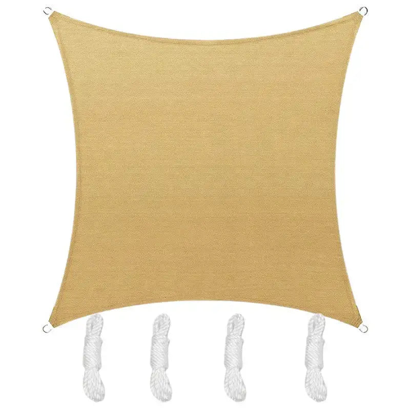 Voile ombrage 4x4 polyéthylène résistant eau