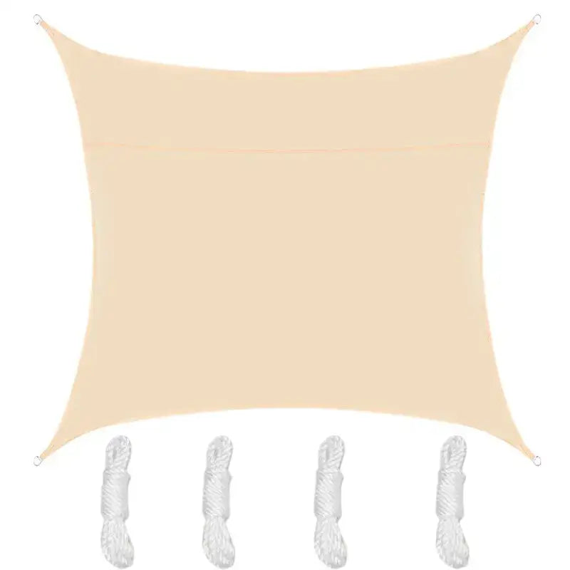 Voile ombrage carré terrasse jardin oxford