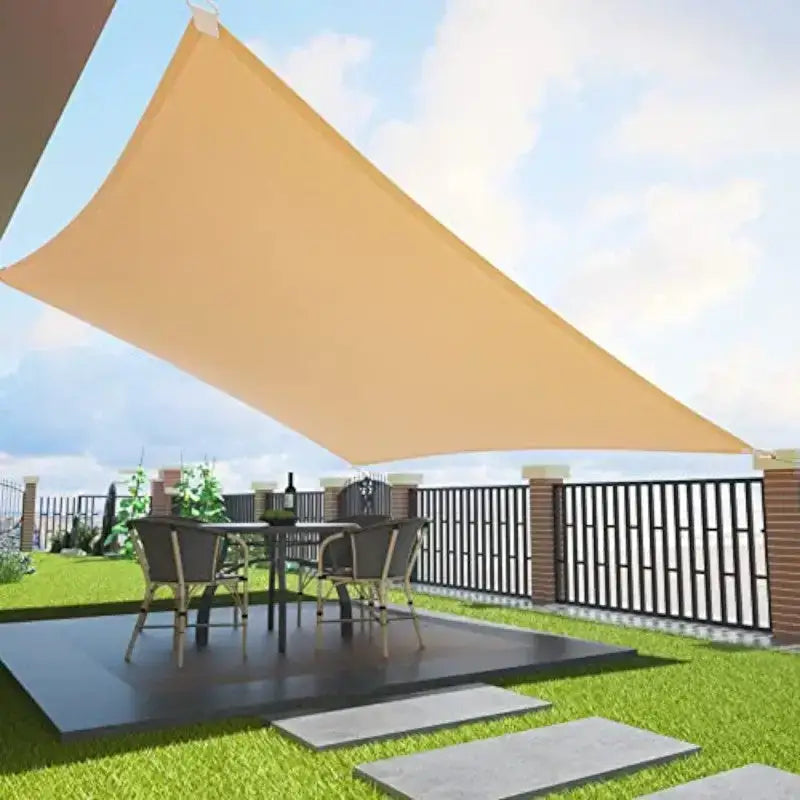 Voile ombrage carré terrasse jardin oxford