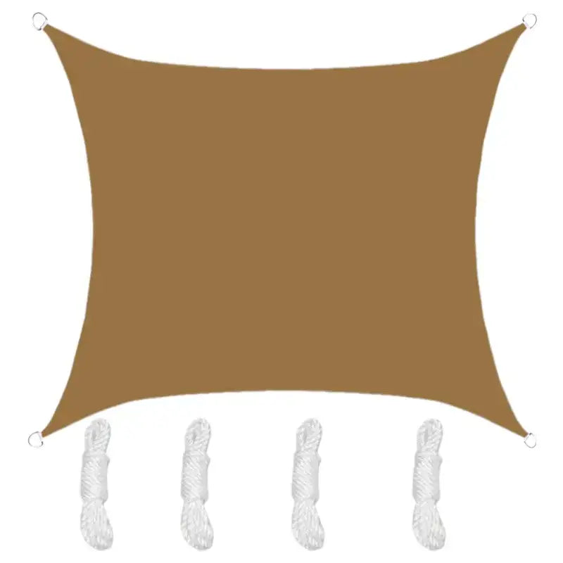 Voile ombrage carré terrasse jardin oxford