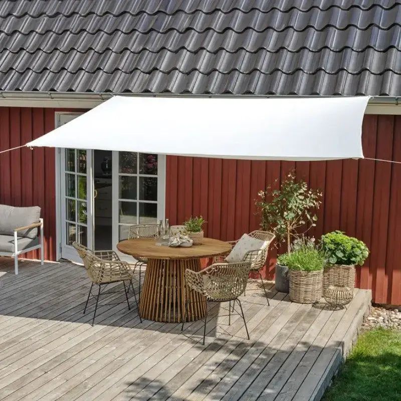 Voile ombrage pas cher terrasse jardin