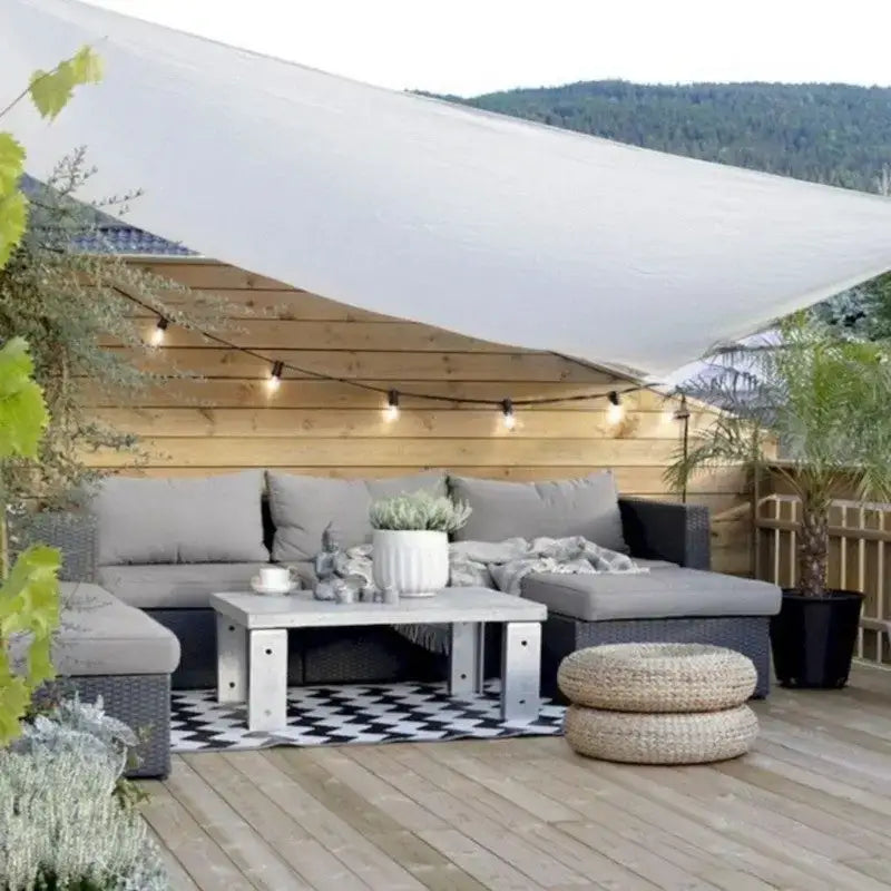 Voile ombrage pas cher terrasse jardin