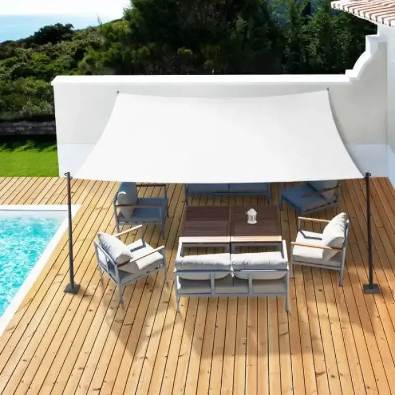 Voile ombrage pas cher terrasse jardin