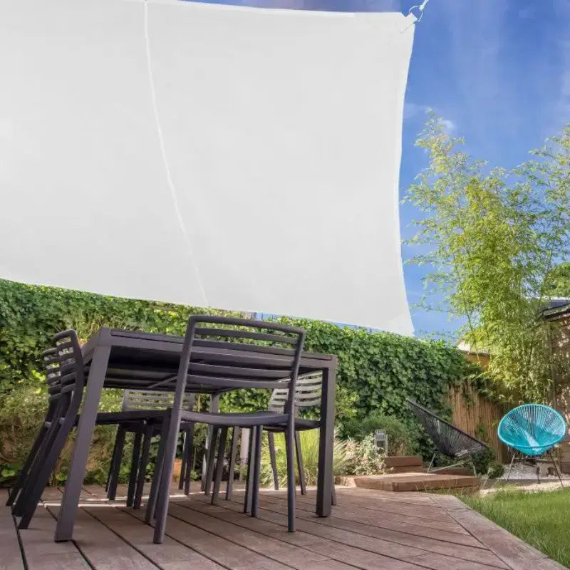 Voile ombrage pas cher terrasse jardin