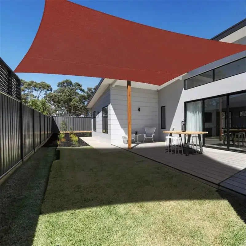 Voile ombrage jardin imperméable dimensions standard