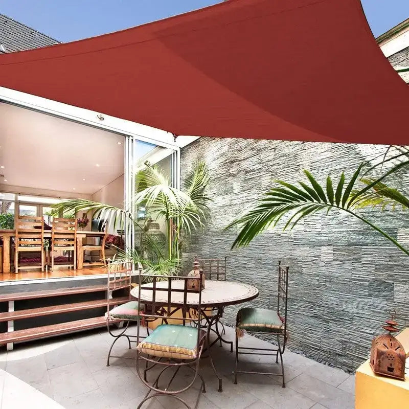 Voile ombrage jardin imperméable dimensions standard