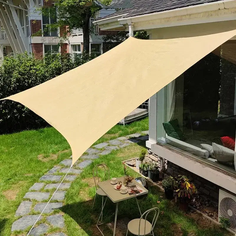 Voile ombrage rectangulaire imperméable jardin