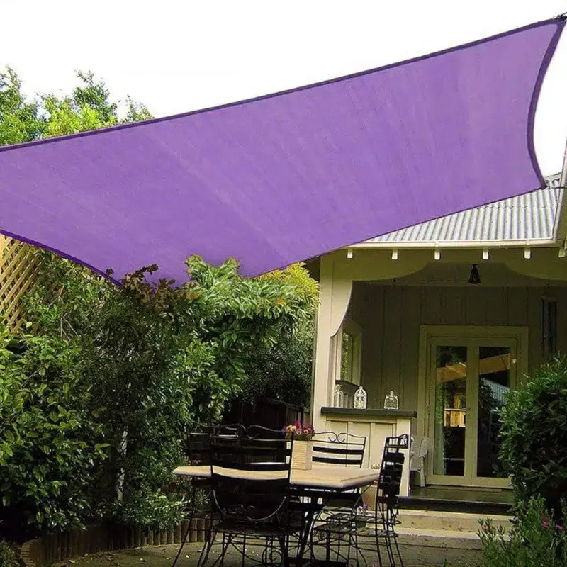 Voile ombrage rectangulaire imperméable jardin