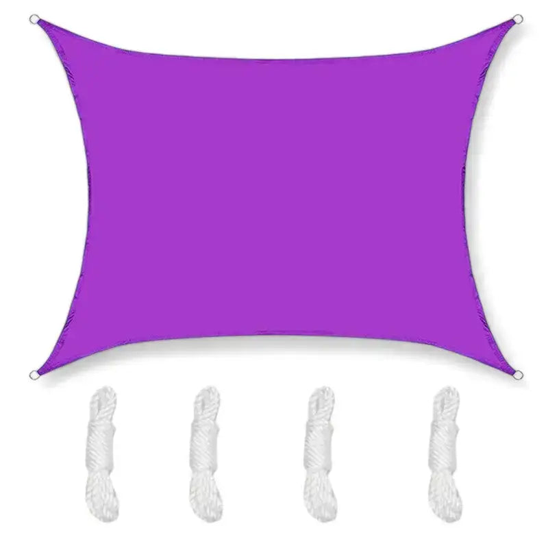 Voile ombrage rectangulaire imperméable jardin