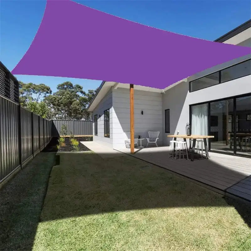 Voile ombrage rectangulaire imperméable jardin