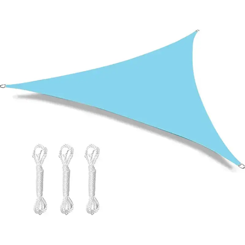 Voile ombrage triangulaire imperméable terrasse